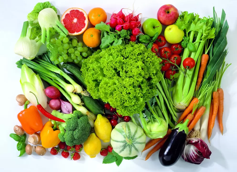 sayuran dan buah-buahan untuk potensi